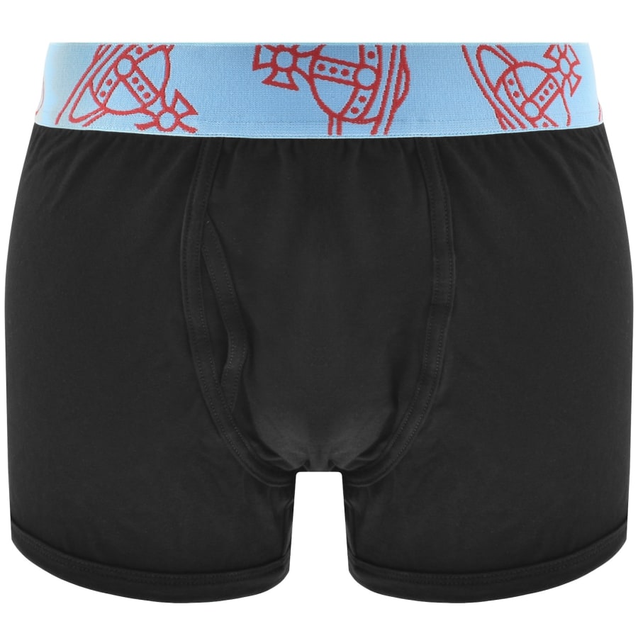 Image number 2 for Vivienne Westwood 2 Pack Boxer Trunks Black