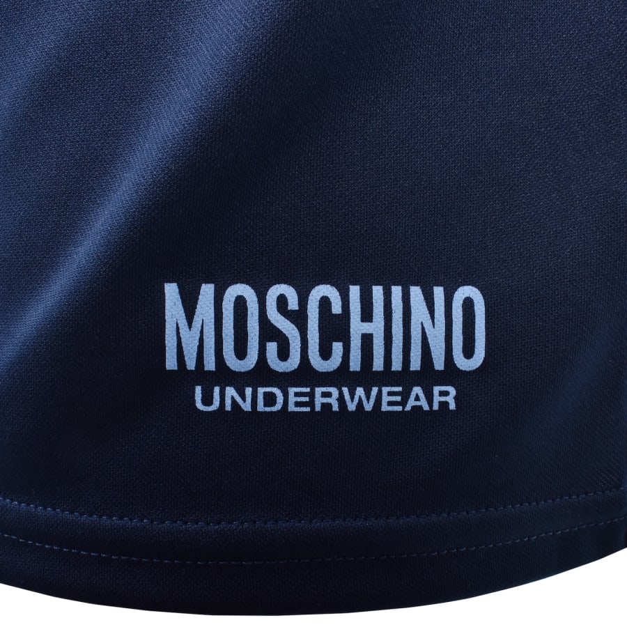 Image number 3 for Moschino Logo T Shirt Blue