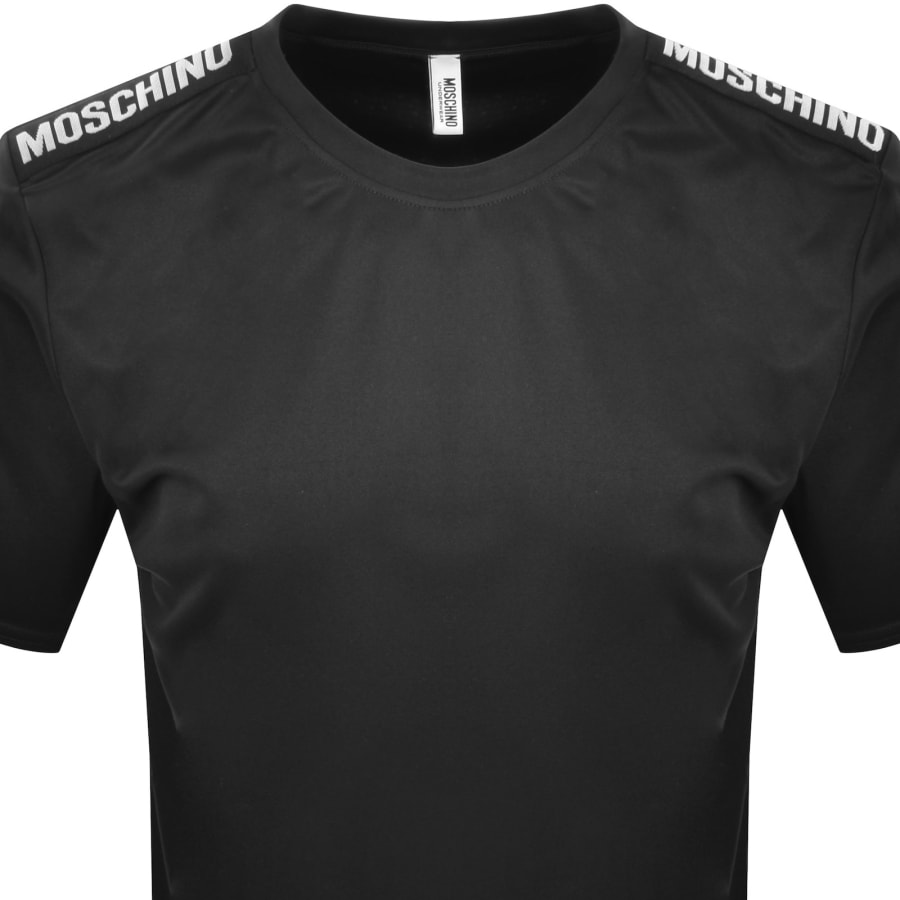 Image number 2 for Moschino Logo T Shirt Black