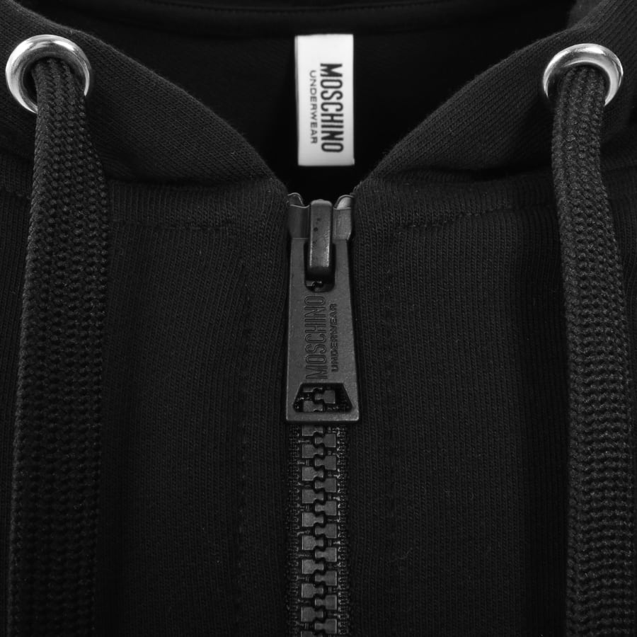 Image number 4 for Moschino Teddybear Hoodie Black