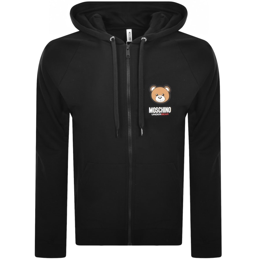 Image number 1 for Moschino Teddybear Hoodie Black