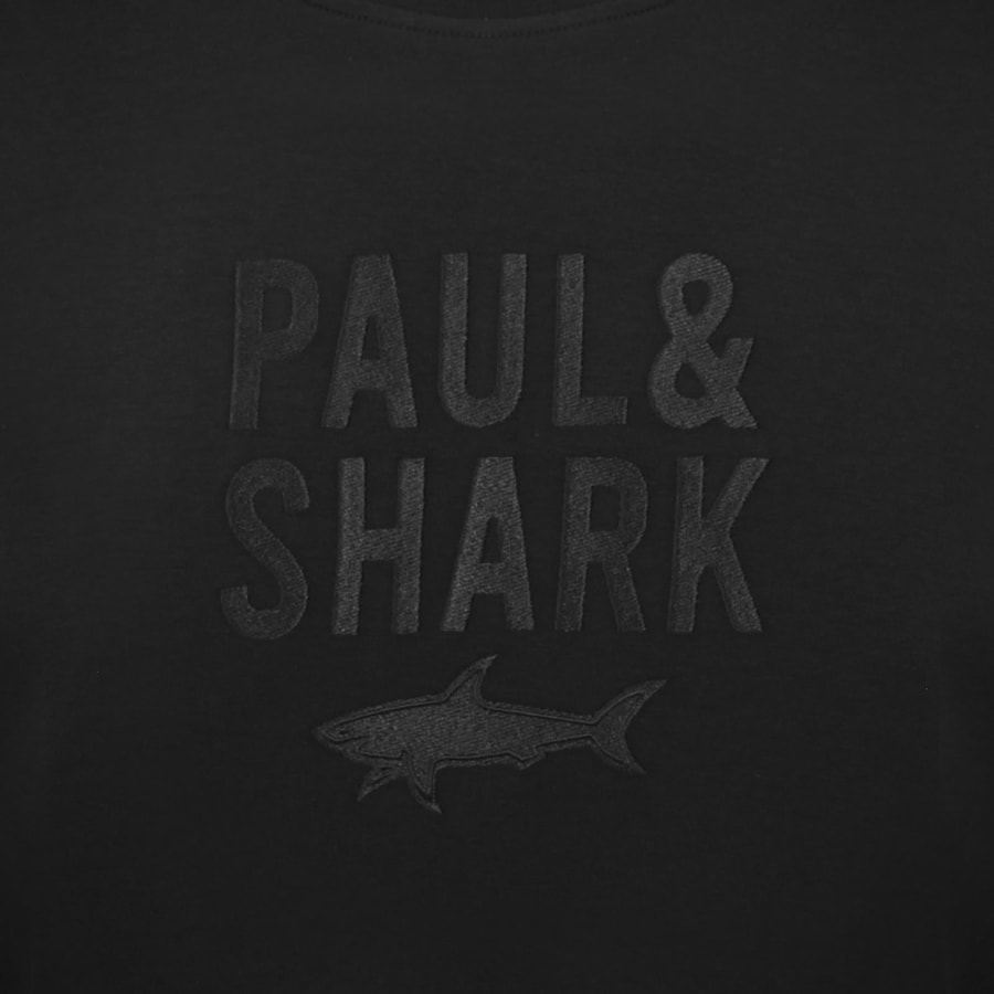 Image number 3 for Paul And Shark Logo Sweatshirt Black