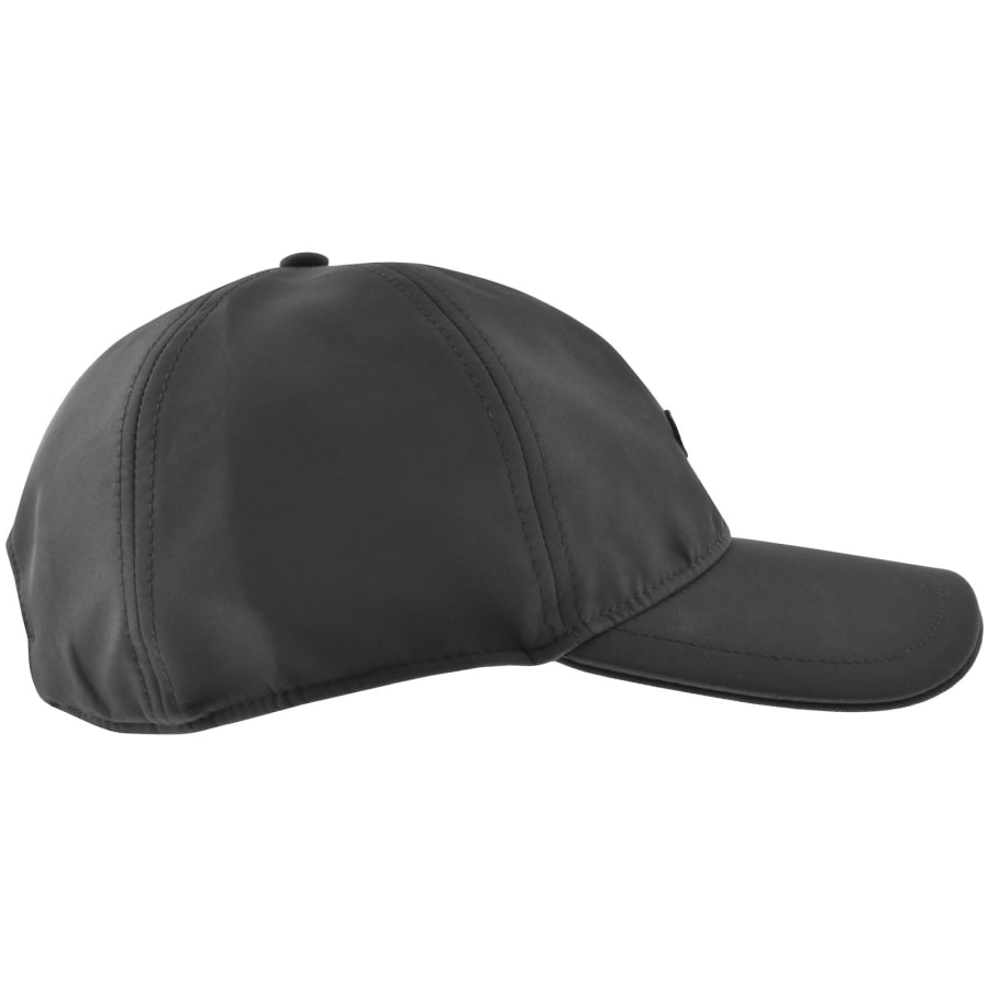 Image number 2 for Paul And Shark Moon Badge Baseball Cap Black