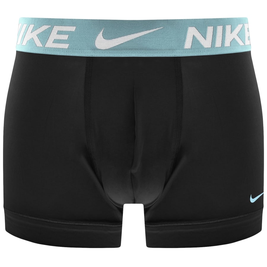 Image number 3 for Nike Underwear 3 Pack Trunks Black