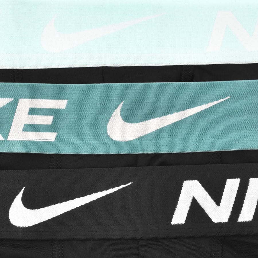 Image number 5 for Nike Underwear 3 Pack Trunks Black