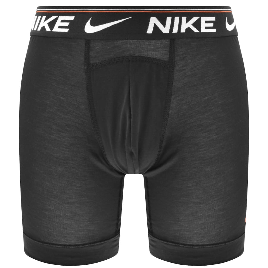 Image number 3 for Nike 3 Pack Boxer Briefs Black