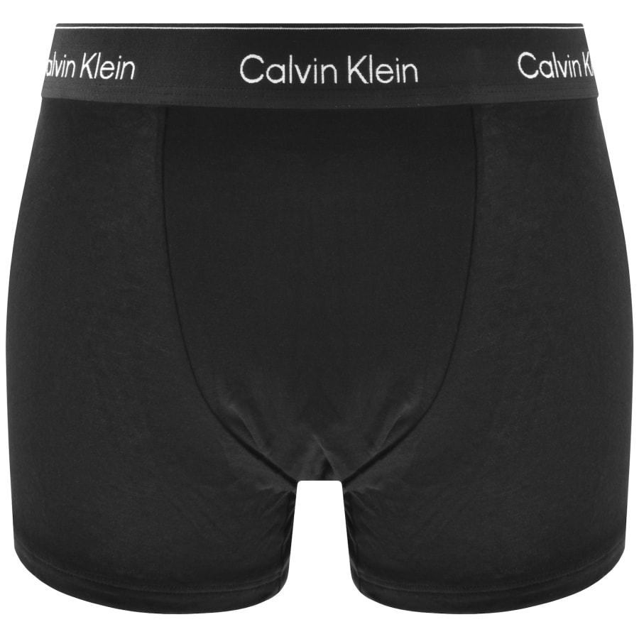 Image number 2 for Calvin Klein Underwear 3 Pack Trunks Black