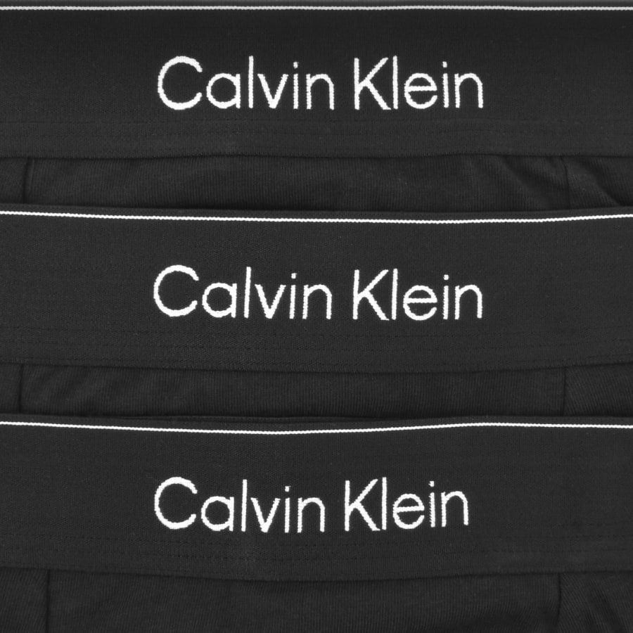Image number 3 for Calvin Klein Underwear 3 Pack Trunks Black