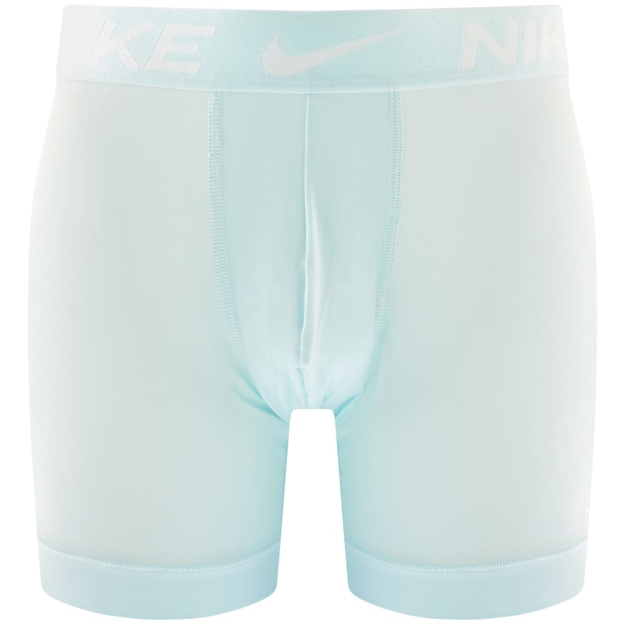 Image number 2 for Nike Logo 3 Pack Boxer Shorts Black
