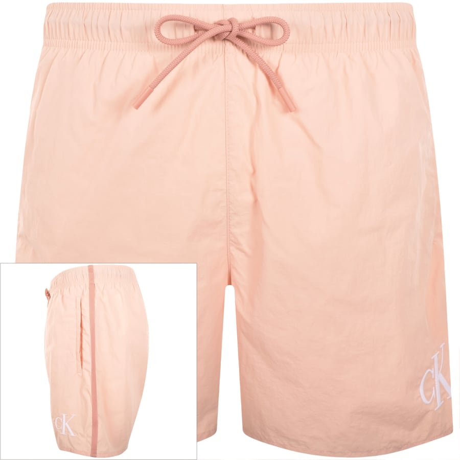 Image number 1 for Calvin Klein Swim Shorts Orange