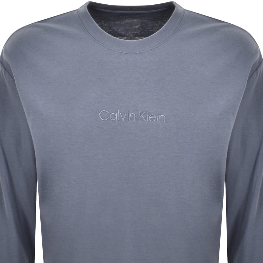 Image number 2 for Calvin Klein Lounge Sweatshirt Blue