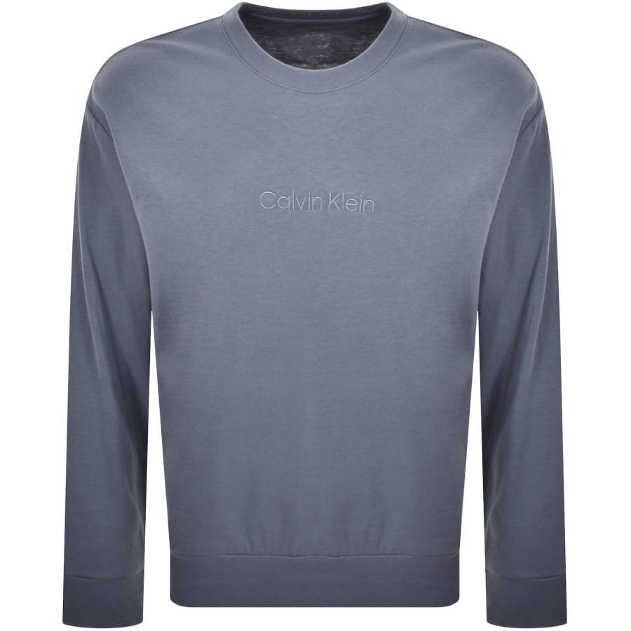Image number 1 for Calvin Klein Lounge Sweatshirt Blue