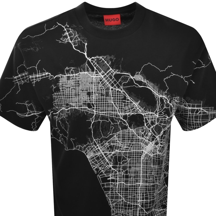 Image number 2 for HUGO Duglow T Shirt Black