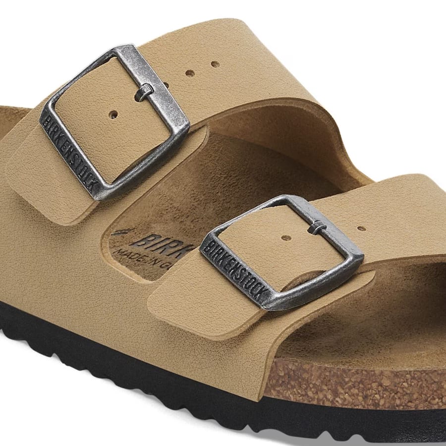 Image number 3 for Birkenstock Arizona Sandals Latte Cream