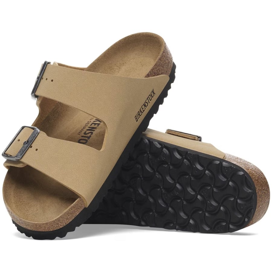 Image number 4 for Birkenstock Arizona Sandals Latte Cream
