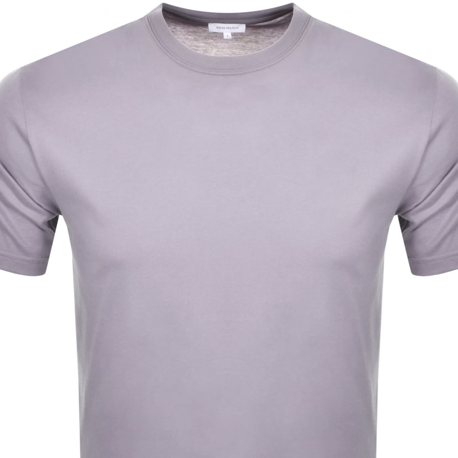 Image number 2 for Norse Projects Logo T Shirt Purple