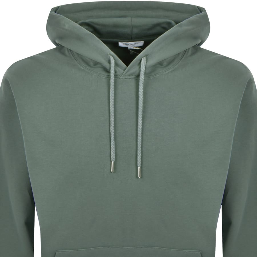 Image number 2 for Norse Projects Hoodie Green