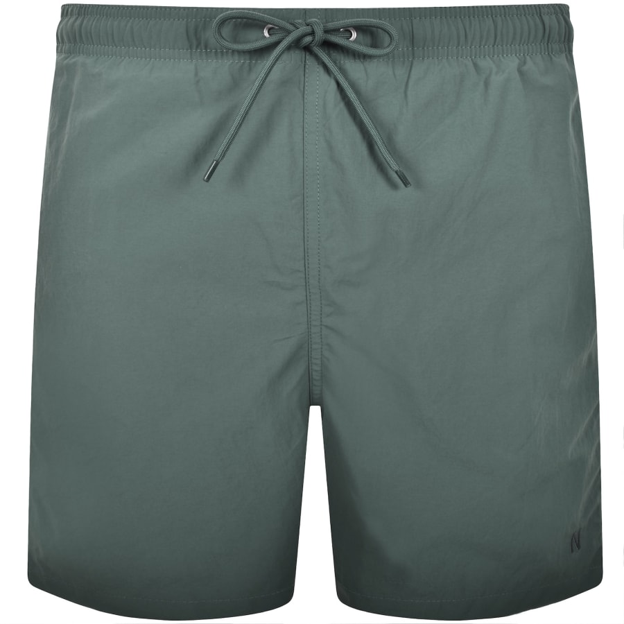 Image number 1 for Norse Projects Swim Shorts Aluminum Petrol