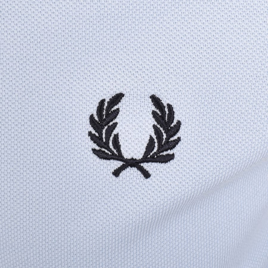 Image number 3 for Fred Perry Twin Tipped Polo T Shirt Blue
