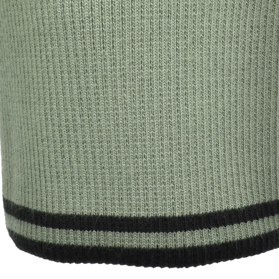 Image number 4 for Fred Perry Crew Neck Sweatshirt Green