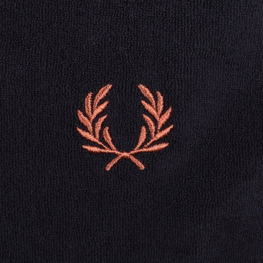 Image number 3 for Fred Perry Open Collar T Shirt Navy