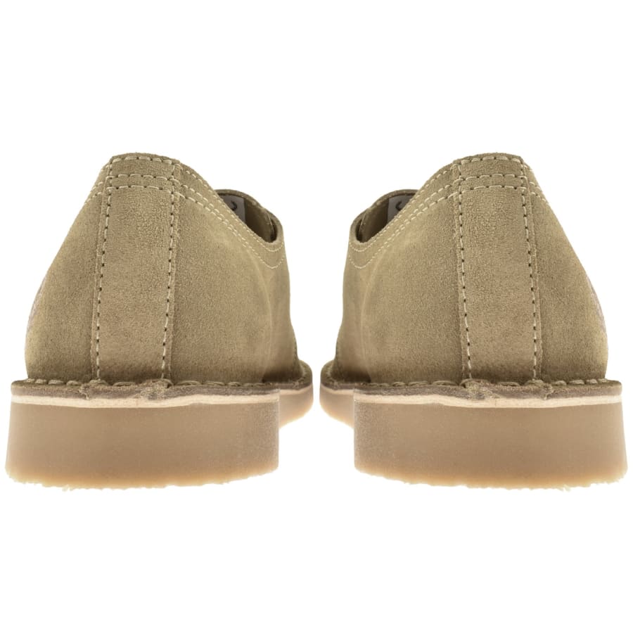 Image number 2 for Fred Perry Linden Suede Shoes Green