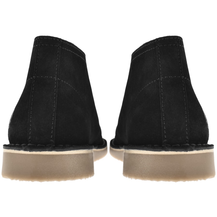 Image number 2 for Fred Perry Hawley Suede Shoes Black