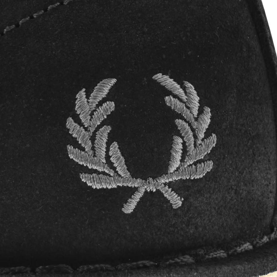 Image number 4 for Fred Perry Hawley Suede Shoes Black