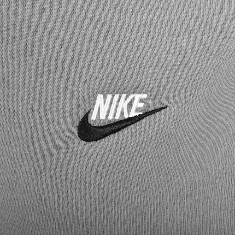 Image number 3 for Nike Crew Neck Club Sweatshirt Grey