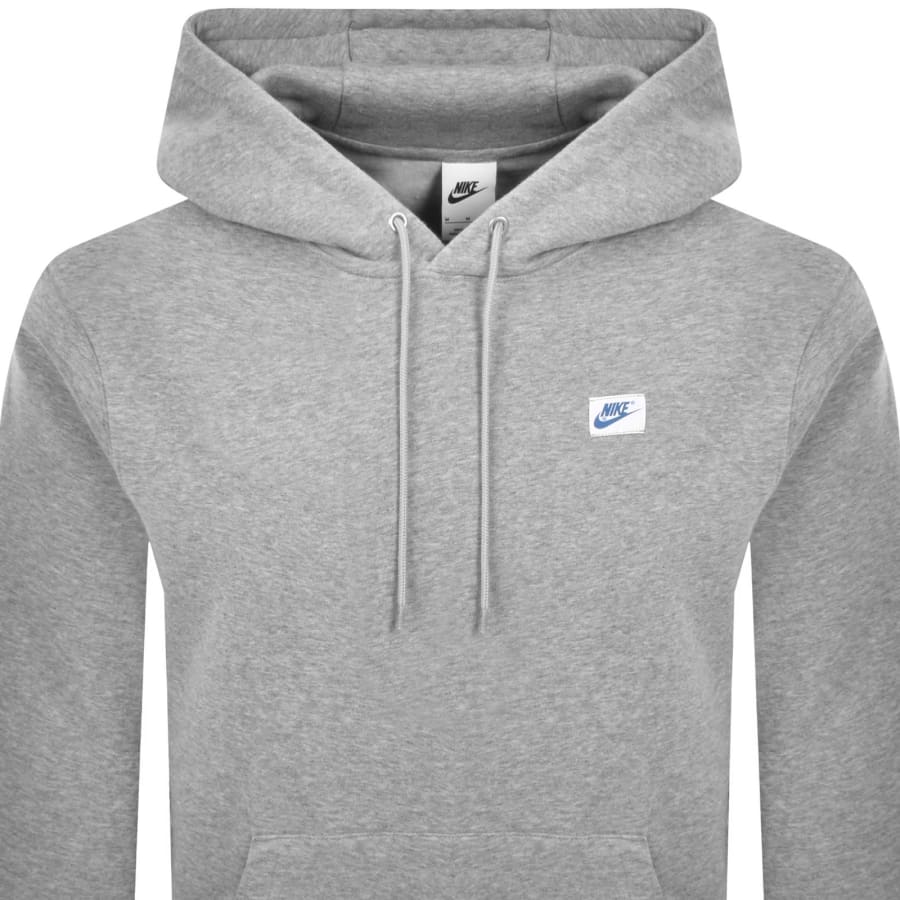 Image number 3 for Nike Dunk Club Hoodie Grey