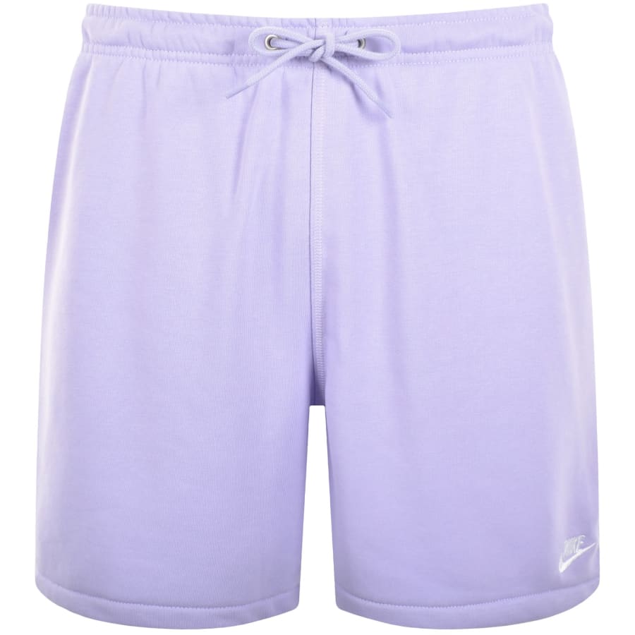 Image number 1 for Nike Club Flow Shorts Lilac