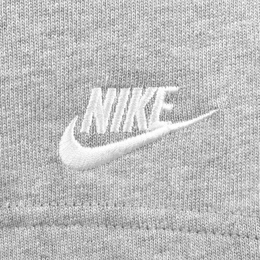 Image number 3 for Nike Club Logo Shorts Grey
