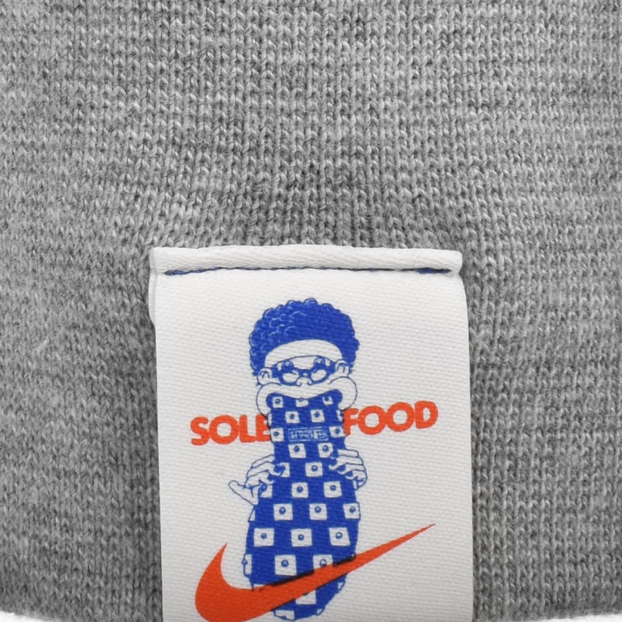 Image number 4 for Nike Club Hoodie Grey