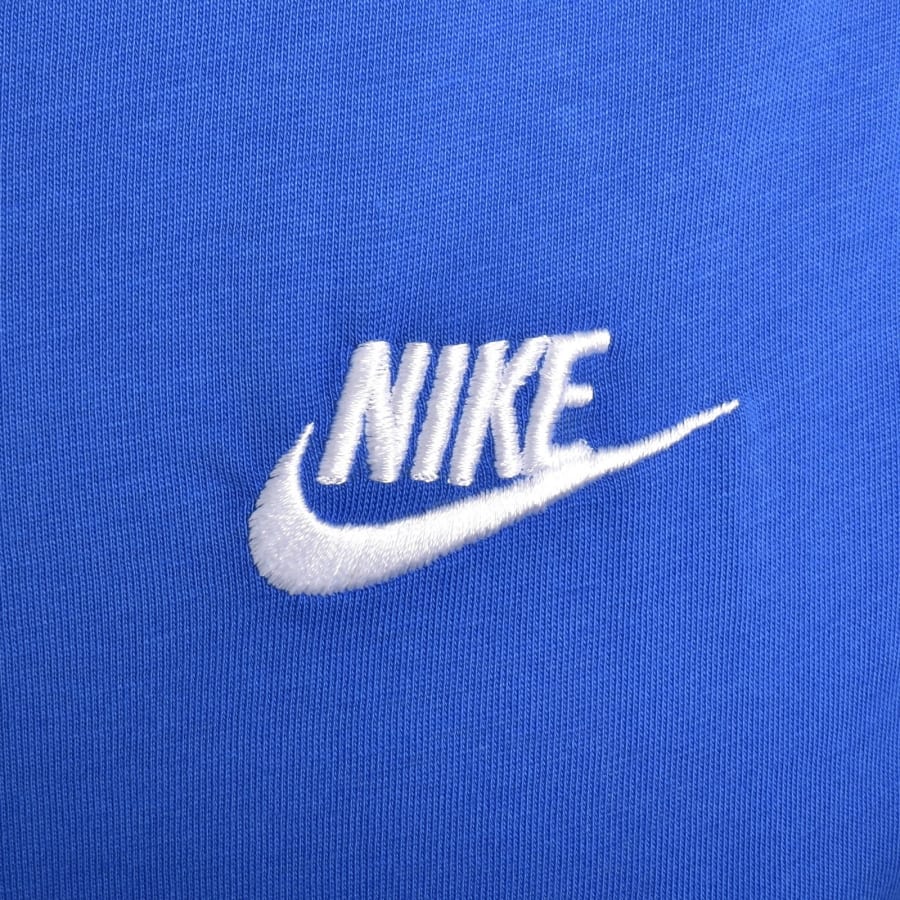 Image number 3 for Nike Club Logo Vest T Shirt Blue
