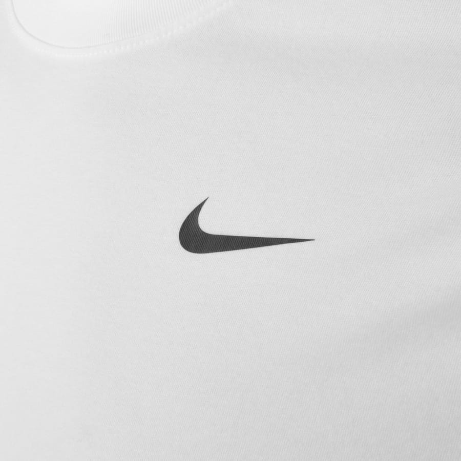 Image number 3 for Nike Training Dri Fit Logo T Shirt White