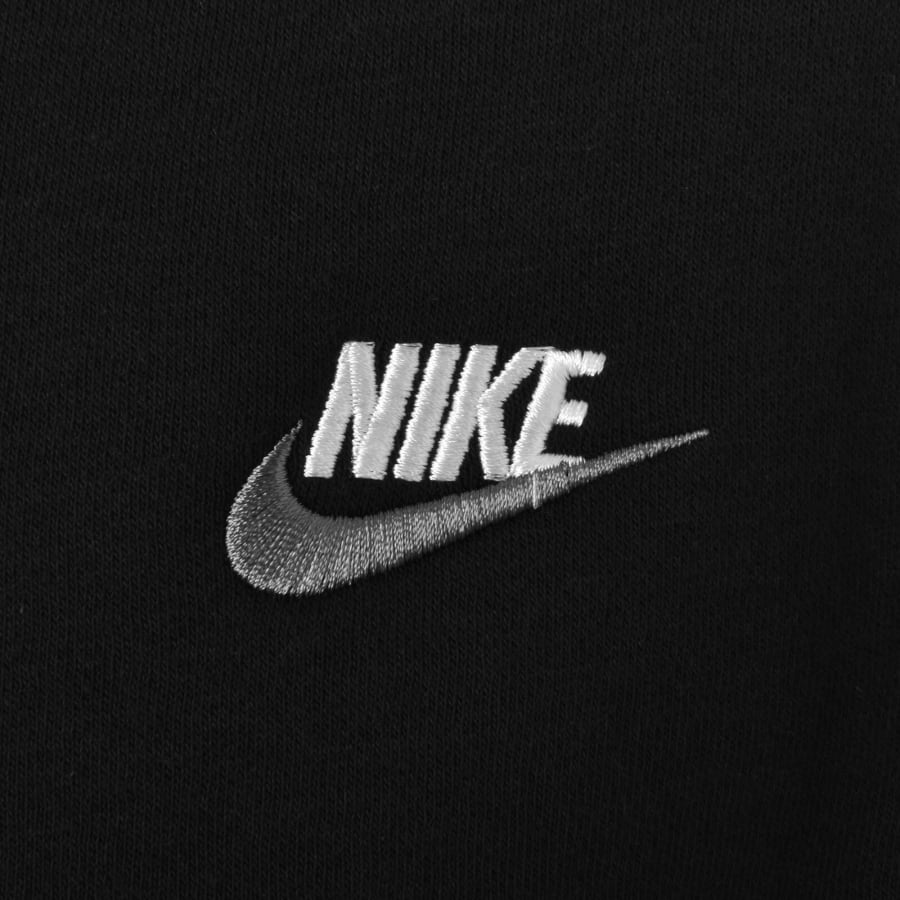 Image number 3 for Nike Crew Neck Club Sweatshirt Black