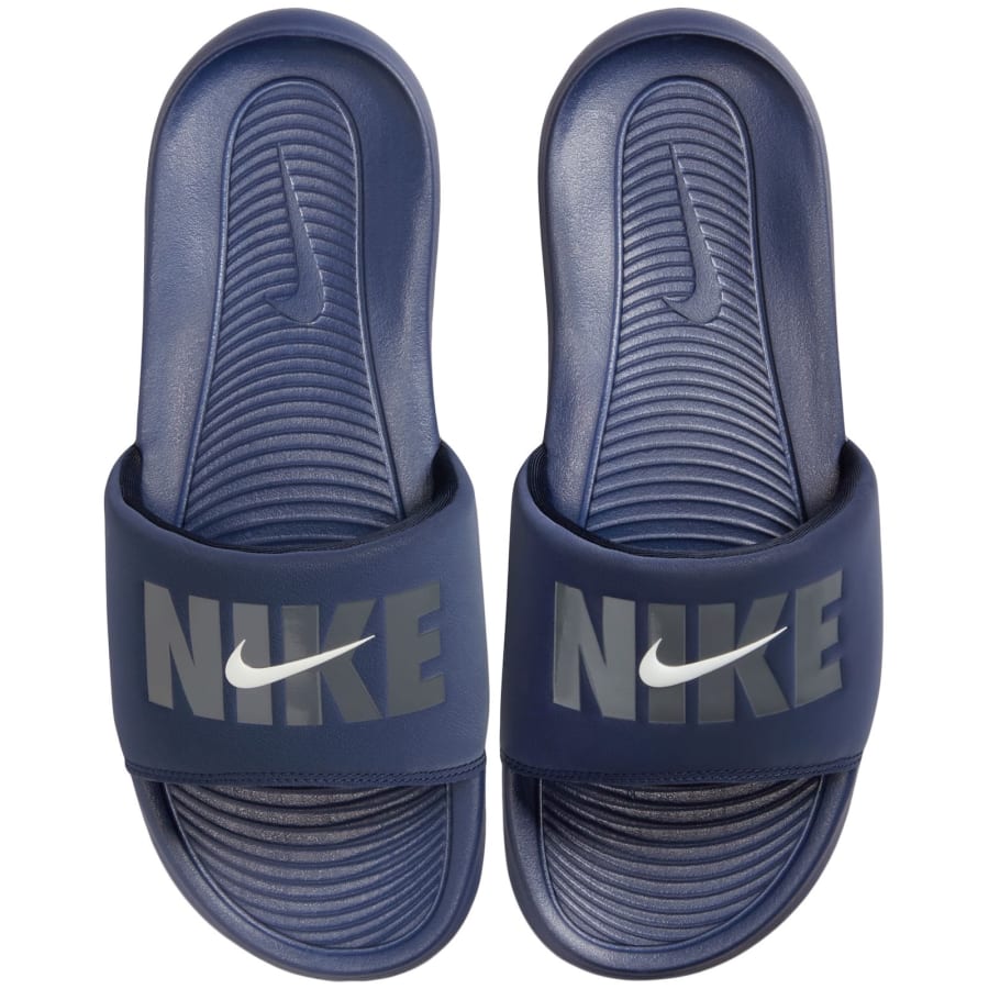 Image number 1 for Nike Victori Shower Sliders Navy
