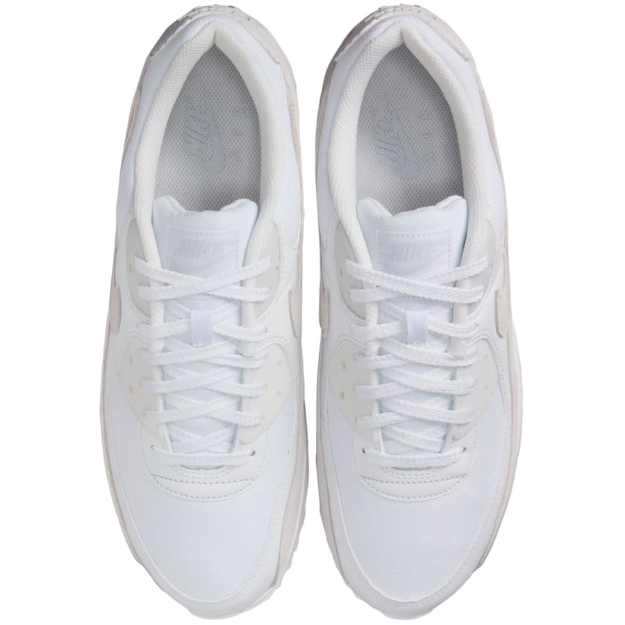Image number 3 for Nike Air Max 90 Trainers White