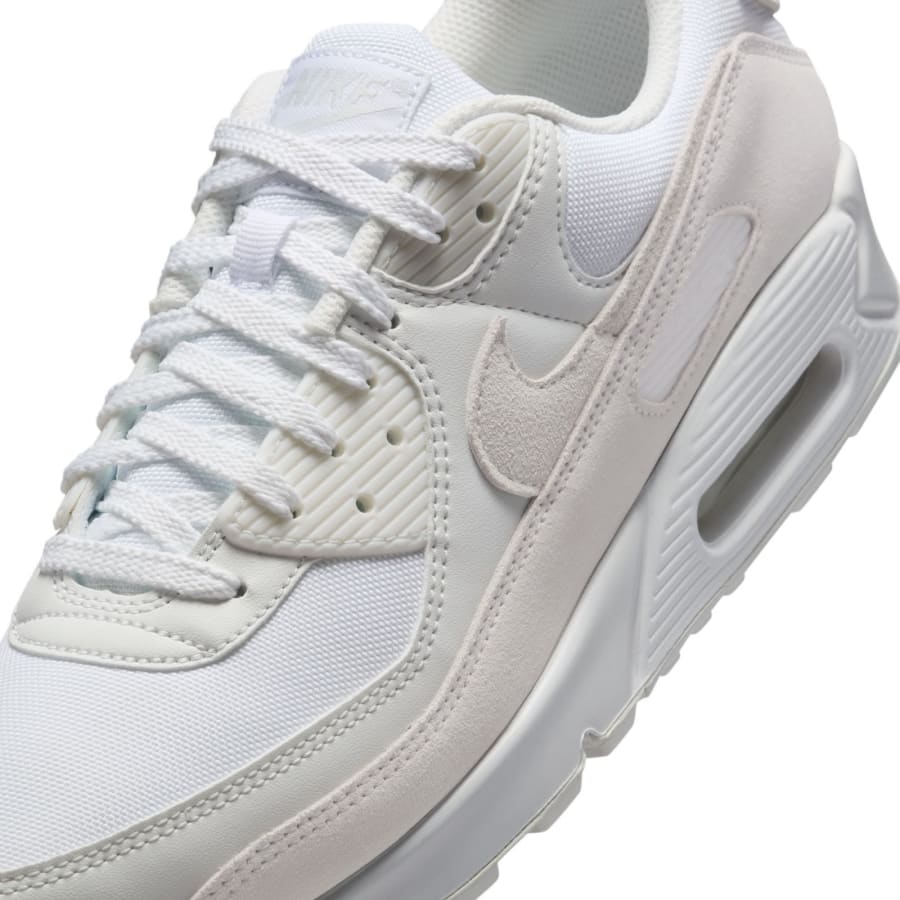 Image number 4 for Nike Air Max 90 Trainers White
