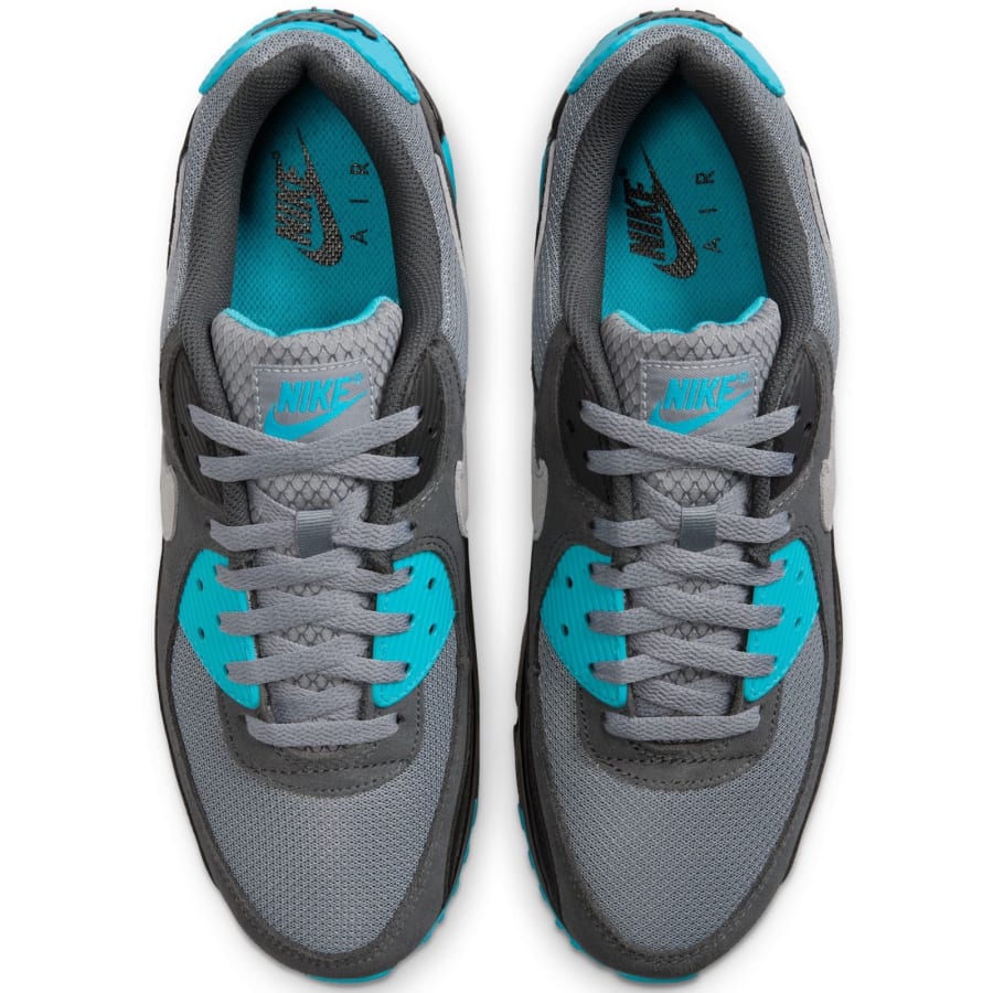 Image number 3 for Nike Air Max 90 Trainers Grey