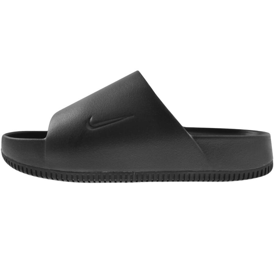 Image number 2 for Nike Calm Sliders Black
