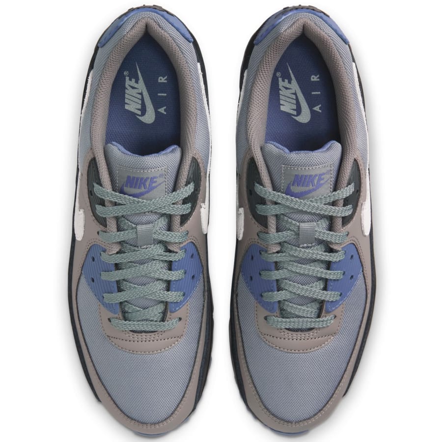 Image number 3 for Nike Air Max 90 Trainers Grey