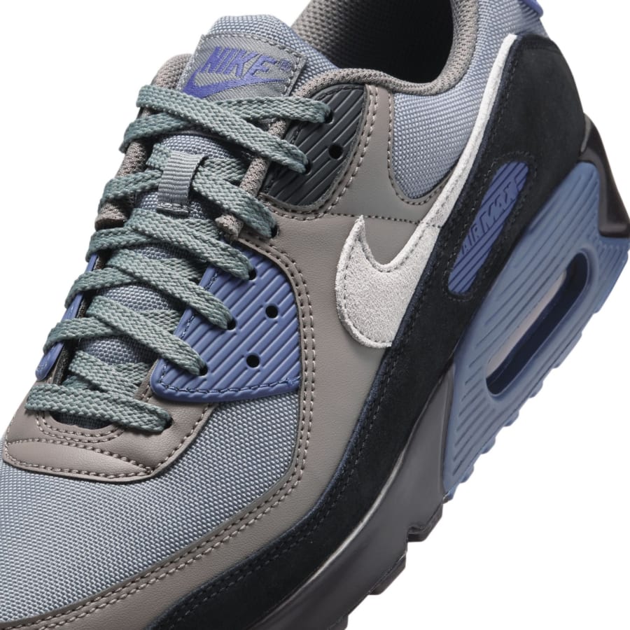 Image number 4 for Nike Air Max 90 Trainers Grey