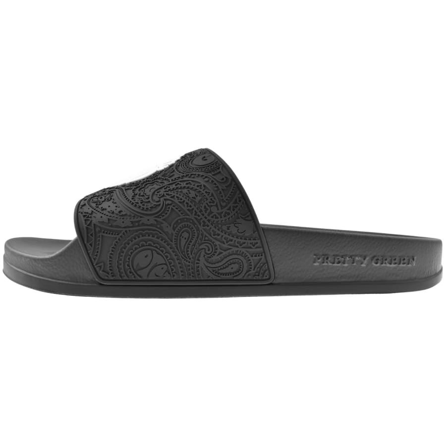 Image number 2 for Pretty Green Okala Sliders Black