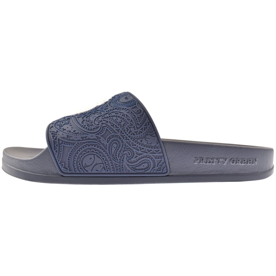 Image number 2 for Pretty Green Okala Sliders Navy