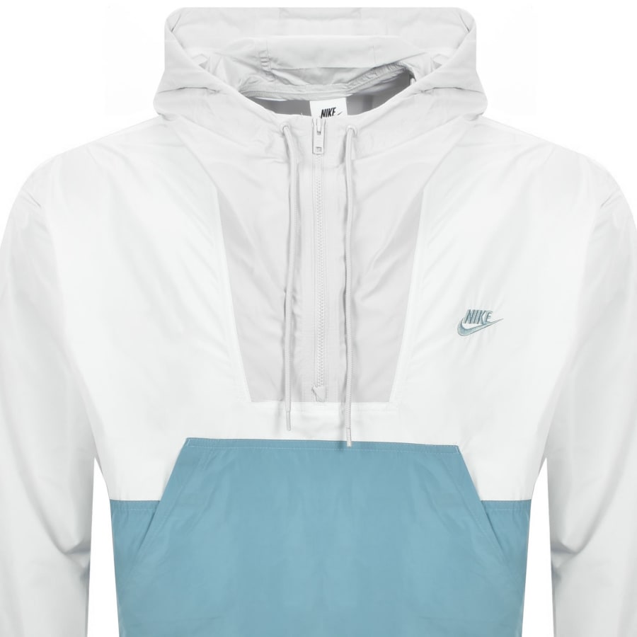 Image number 3 for Nike Club Marina Anorak Jacket White