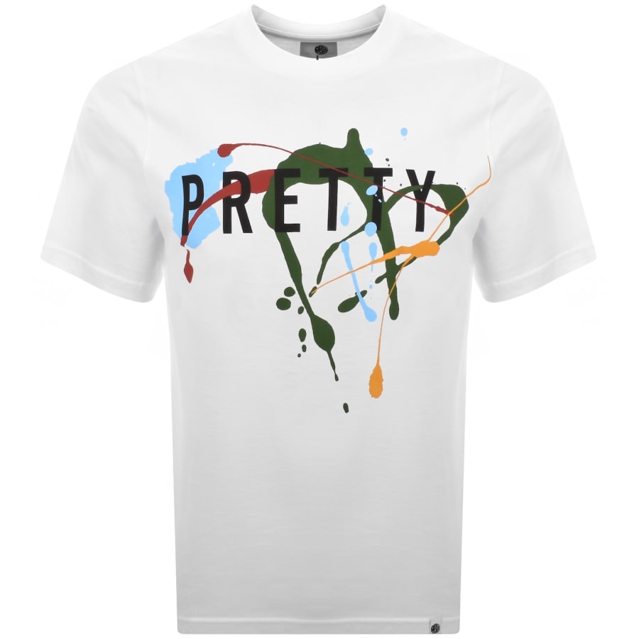 Image number 2 for Pretty Green Convergence T Shirt White