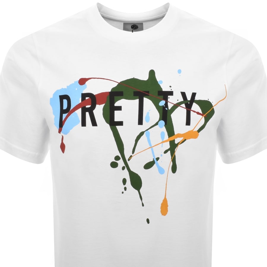 Image number 3 for Pretty Green Convergence T Shirt White