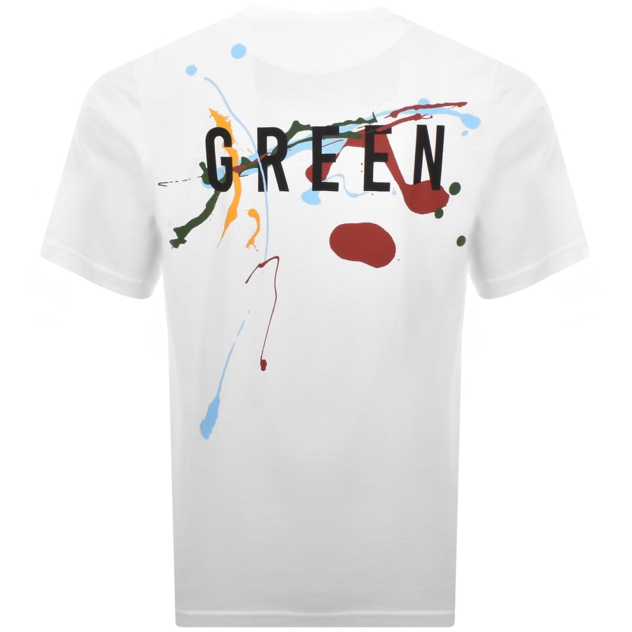 Image number 4 for Pretty Green Convergence T Shirt White
