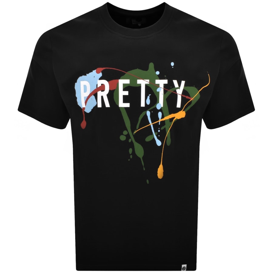 Image number 2 for Pretty Green Convergence T Shirt Black